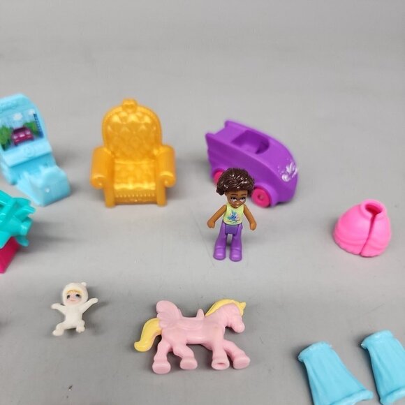 Polly Pocket Huge  lot of figures and accessories Mixed Lot - Picture 5 of 5